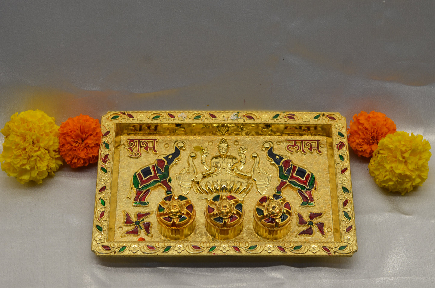 6"*9"laxmi hathi thali