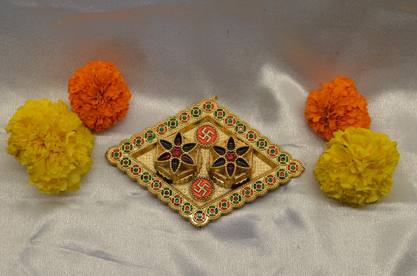 Barfi pooja thali