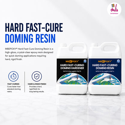 MBEPOXY® Hard Fast-Cure Doming Resin
