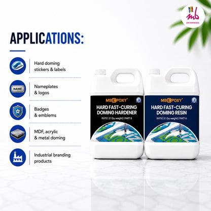 MBEPOXY® Hard Fast-Cure Doming Resin