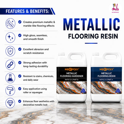 MBEPOXY® Metallic Flooring Resin