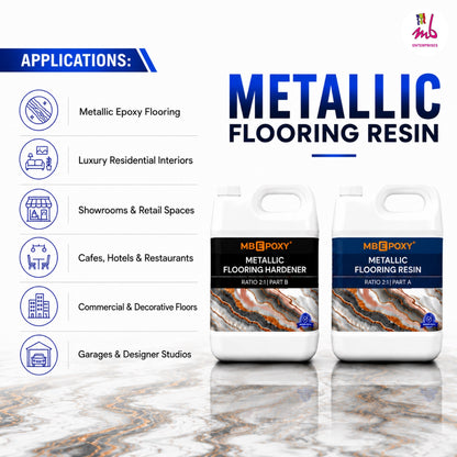 MBEPOXY® Metallic Flooring Resin