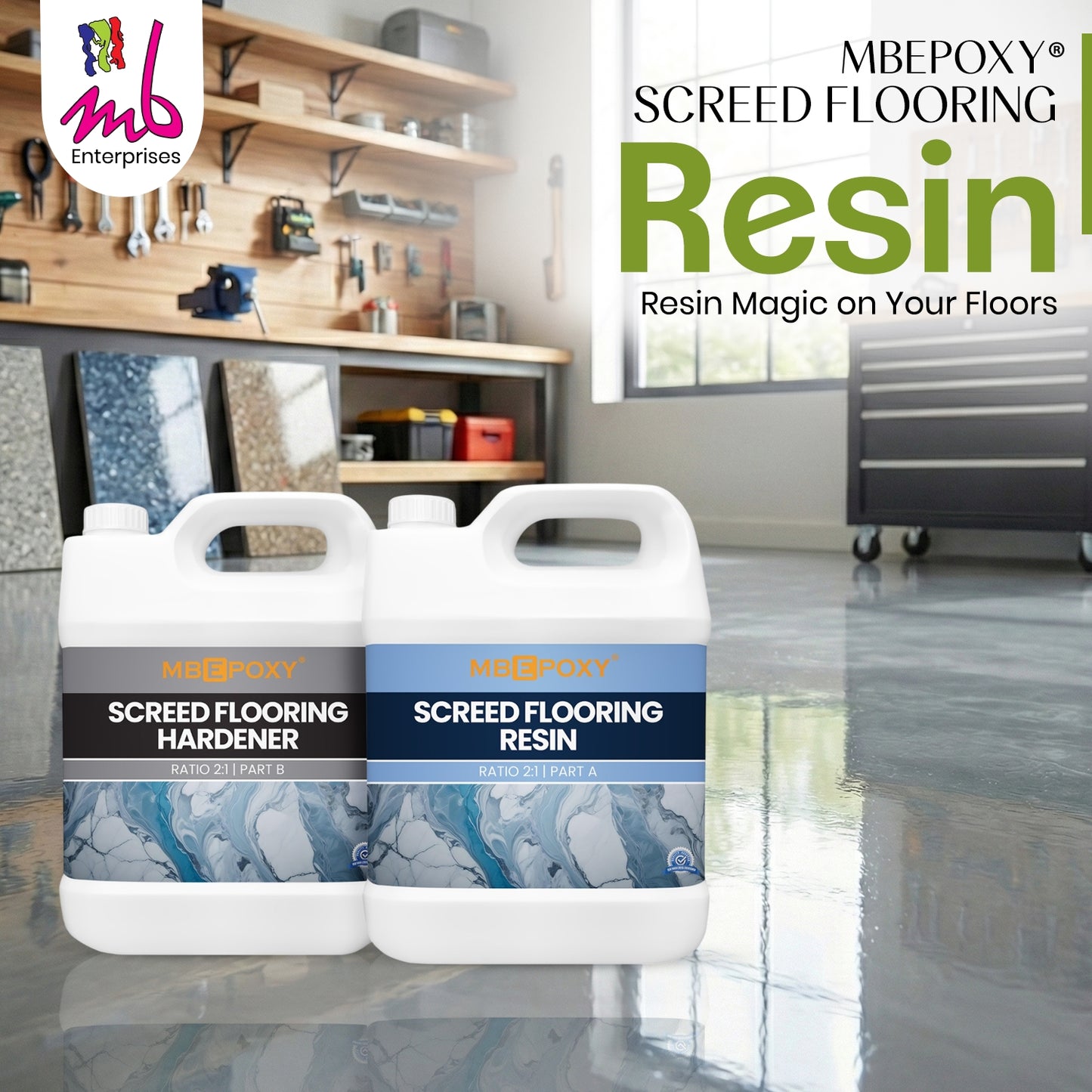 MBEPOXY® Screed Coat Flooring Resin