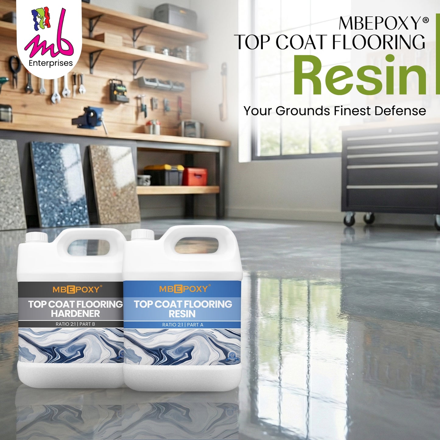MBEPOXY® Top Coat Flooring Resin