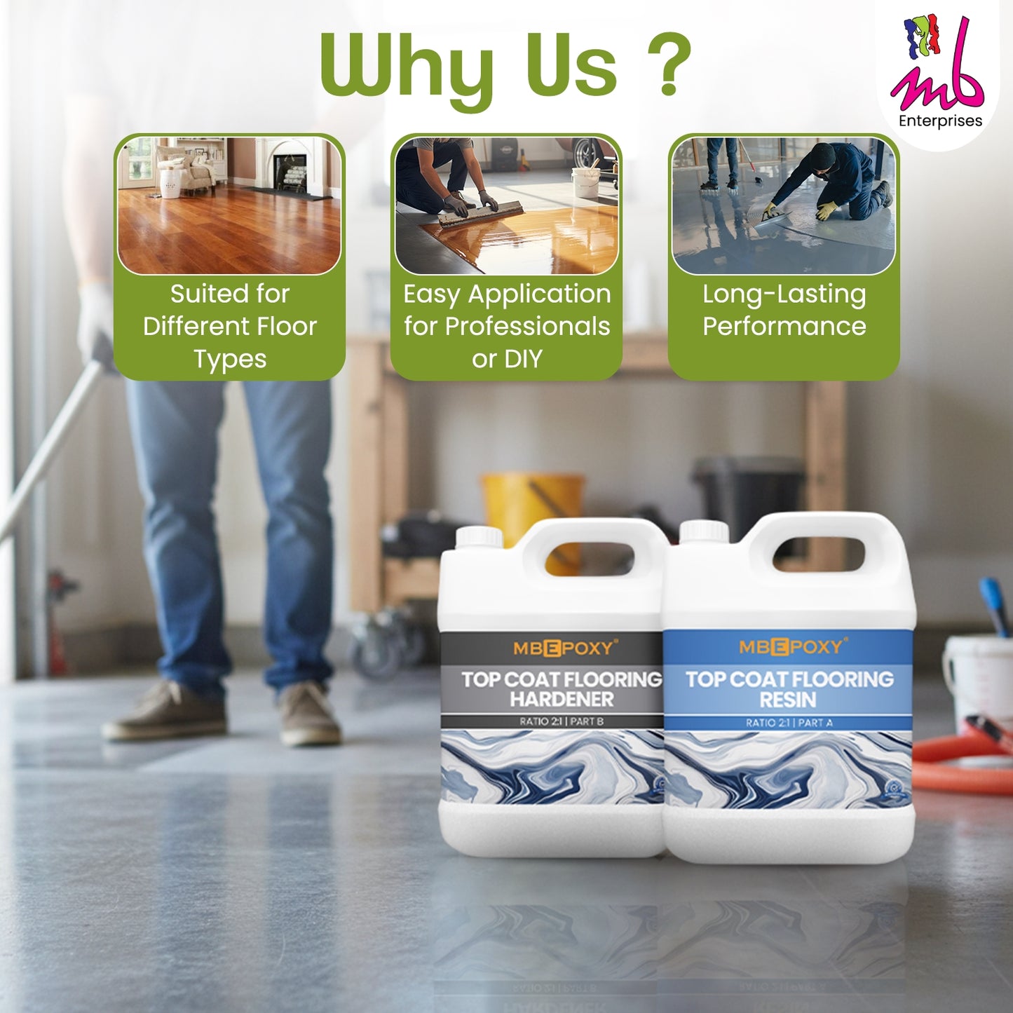 MBEPOXY® Top Coat Flooring Resin