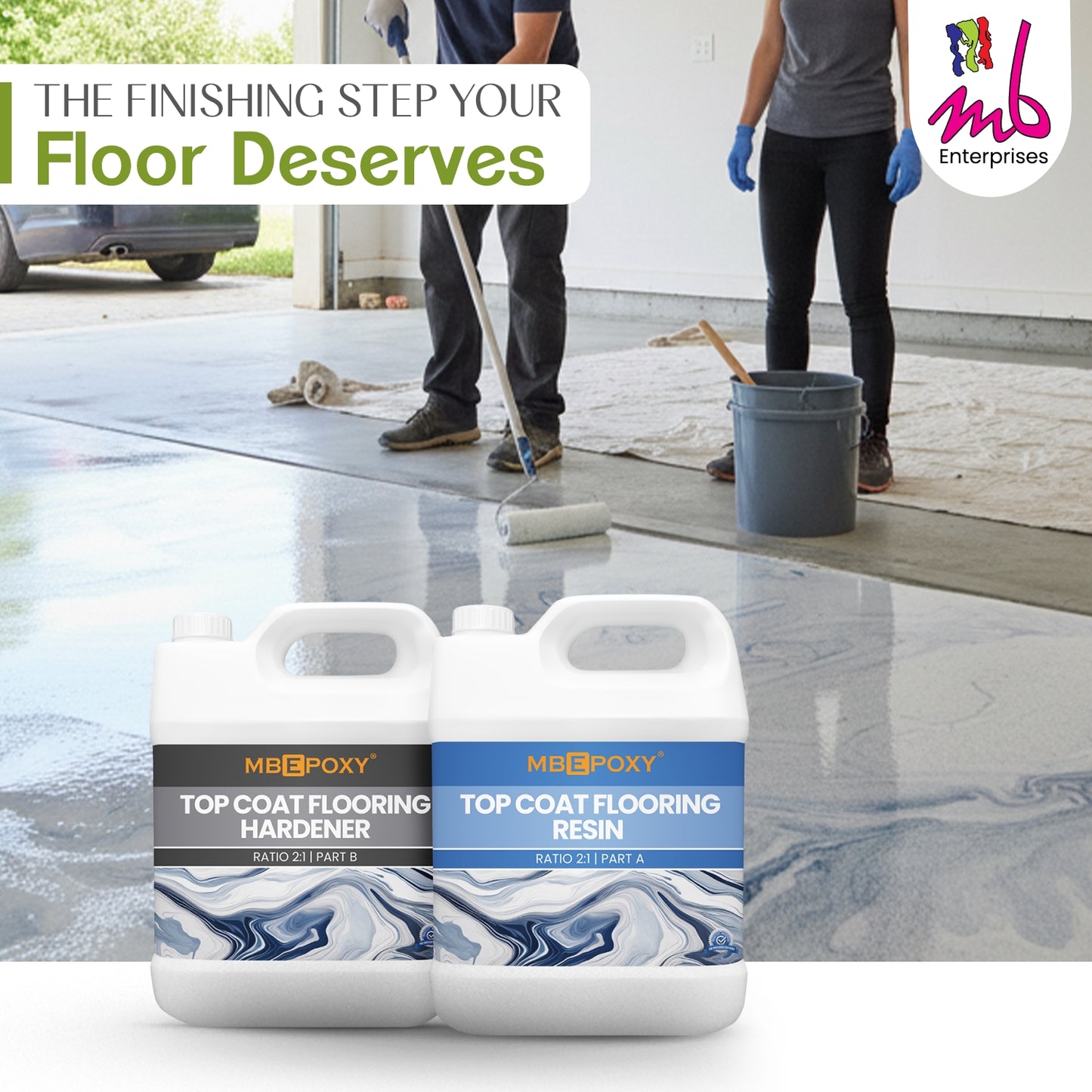 MBEPOXY® Top Coat Flooring Resin
